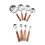 8Pcs Stainless Steels Coffee Scoops Small Cup Tablespoon-silver 1