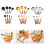 8Pcs Stainless Steels Coffee Scoops Small Cup Tablespoon-silver 3