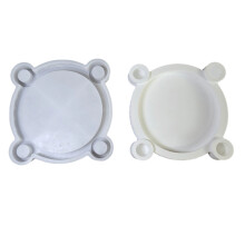 Food Grade Silicone Heart Tray Molds For DIY Cements Resin Soap