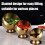 Metal Base Candy Dispenser Bowl Office Desk Accessory-14cm 6