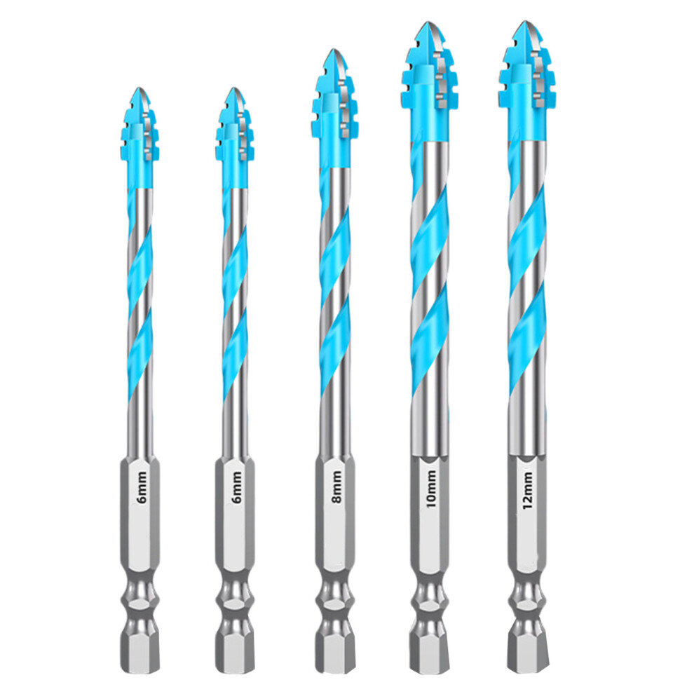 6/8/10/12Mm Eccentric Twist Drill Bit-6Mm6mm8mm10mm12mm 7696000973838