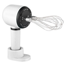 Wireless Electric Whisks 2 Speed Mode Portable ABS-White