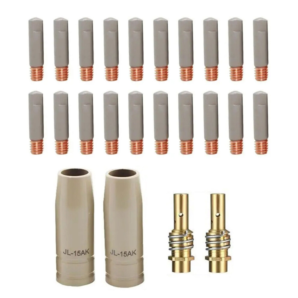 24Pcs Coated Welding Nozzles Heat Dissipation Design With-1.2Mm 7754000904686
