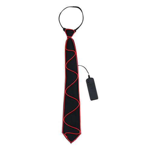Led Tie Halloween Decor Party Accessory Costume