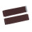 1 paio braccialetti camicia chinlon 2,5 cm marrone 4