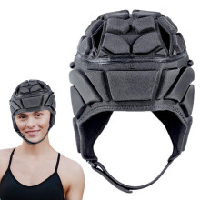 Soft Headwear Protection Football Headwear Scrum Cap for Thick Adjustable Scrum Cap Rugby for Kids Adults