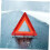 Safety Warning Triangles 2Piece Car Emergency Kit Reflective Plastic Tripod Stop Sign Red 5