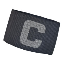 Football Football Captain's Bracelets Adjustable Elastic Sports Captain's Bracelet Game Leader Elastic Captain Enduring Black