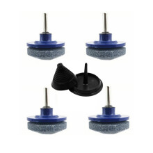 4PCS Drill Compatible Lawn Mower Sharpener Kit Balancing Tool