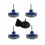 4PCS Drill Compatible Lawn Mower Sharpener Kit Balancing Tool 1