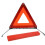 2pcs Foldable Reflective Warning Triangle for Car   Visibility Roadside Safety Hazard Sign 1