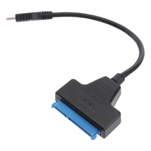 1Type-C 3.0 Câble Noir Plug & Play Pour Dur 2,5''