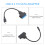 1Type-C 3.0 Câble Noir Plug & Play Pour Dur 2,5'' 8