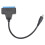 1Type-C 3.0 Câble Noir Plug & Play Pour Dur 2,5'' 2