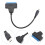 1Type-C 3.0 Câble Noir Plug & Play Pour Dur 2,5'' 4