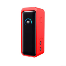 Aerodynamic Style Silicone Protective Case for Your Charger (9600mAh 65W) (Red)