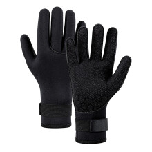 3 mm Neoprene Spearfishing Gloves, Scuba Snorkelling Gloves,, Elastic, AntiScratch, NonSlip Water Sports Equipment XS