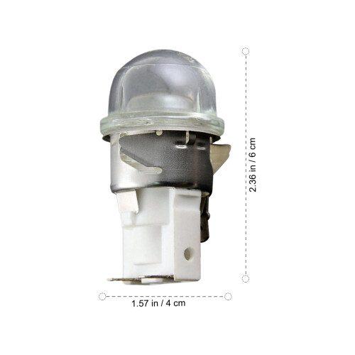 2St Ovenlamp Wit 25W E14 Hittebestendig Explosiebestendig 1