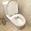 Kids Weiche Toiletten Sitz Abdeckung Potty Trainings Sitz 4