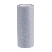 1Rouleautulle Gris Lumineux Idéal Déco Mariage Fêtes