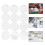 12St Herbruikbare Silicone Mal Voor Ronde Epoxy Onderzetters 7