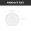 12St Herbruikbare Silicone Mal Voor Ronde Epoxy Onderzetters 2