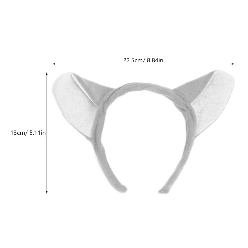 5Stück Satz Kreatives Wolf Cosplay Set Für Kinder 2