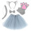 5Stück Satz Kreatives Wolf Cosplay Set Für Kinder 10