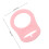 10St Soft Schnullerkettenhalter Mit Adapterringen 2
