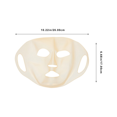 3St Wiederverwendbare Silikon Gesichtsmasken Abdeckungen 2