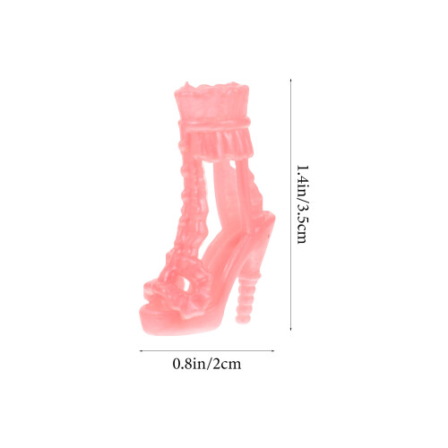 15 Paar Dekorative Puppen Schuhe Mini Simulation Schuhe Diy 2