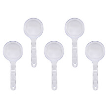 5Stk Diy Gesichtsmaske Messlöffel Maskenpulver Messskala Transparent