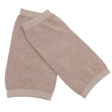 2Stück Kurze Knieschoner Aus Kaschmir Elastisch Sport M Hellbeige