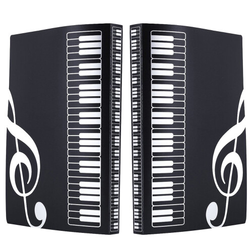 2 Stuks Accordeon Inlegmap A4 Draagbare Boekendrager