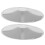2 Unidades Plato Colector De Calor Para Inoxidable 1