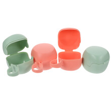 4 Draagbare Baby Fopspeen Stofdichte Doosjes Containers