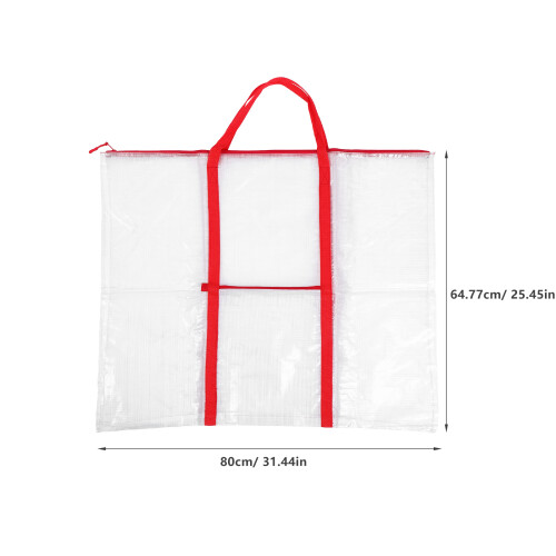 Storage Bag Board Posters Handtas Organizer Prikborden Tote Rood 2