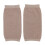 2Stück Kurze Knieschoner Aus Kaschmir Elastisch Sport M Hellbeige 5