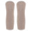 2Stück Kurze Knieschoner Aus Kaschmir Elastisch Sport M Hellbeige 3