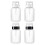 4Stk. Nagellackentferner Flaschen 200ml Druckspender 2