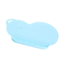 Baby Siliconen Wasbaar Servet Anti-Slip Met Cartoon Tafelmatje