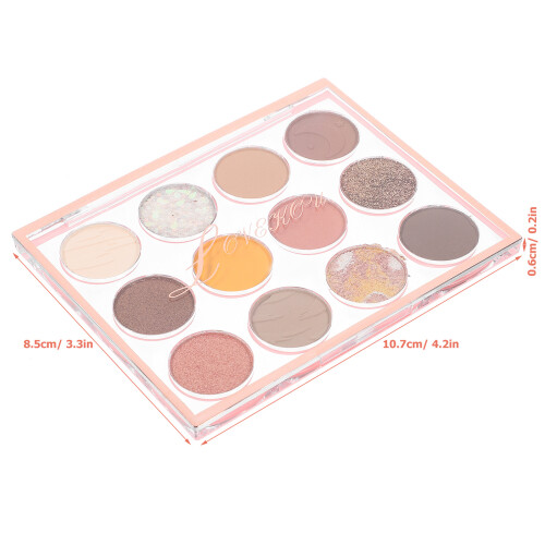 Lidschattenpalette Mit 12 Fächern Für Abend Make-up 2