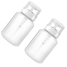 2St 200Ml Lege Nagellakverwijderaar Pompdispenser Zwarte Hals