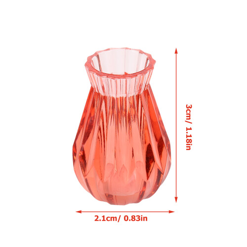 2Stk Mini Vase Modell Simulationspflanzgefäß 2