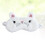 Masques Pour Yeux Blancs Chat Confortable Travail 8