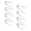 8 Stuks RVS Kipgrill Airfryer Set 8