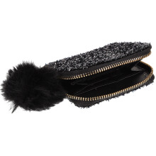 Sequin Kosmetiktasche Glänzend Leicht Für