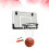 1pc No Punching Hanging Basketball Board Mini Backboard Black 8