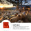 1Pc Red Plastic Iron Livestock Feeder Box for Sheep Cattle Feeding 9