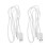 2 Unidades 1 M Cable Usb A 3,5 Mm Aux Para Audio 1